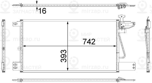 Запчасть MAHLE AC555000S