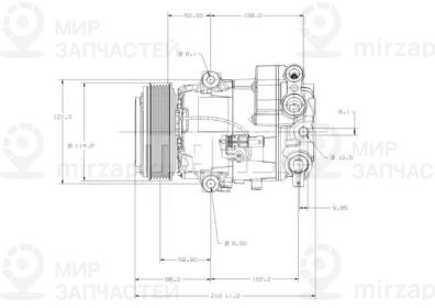 Запчасть MAHLE ACP95