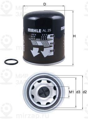 Запчасть MAHLE AL25