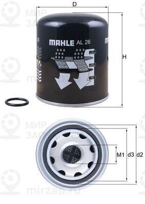 Запчасть MAHLE AL26