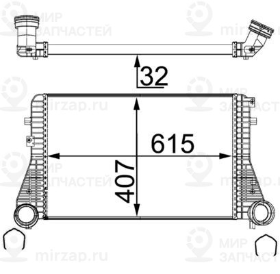 Запчасть MAHLE CI83000S