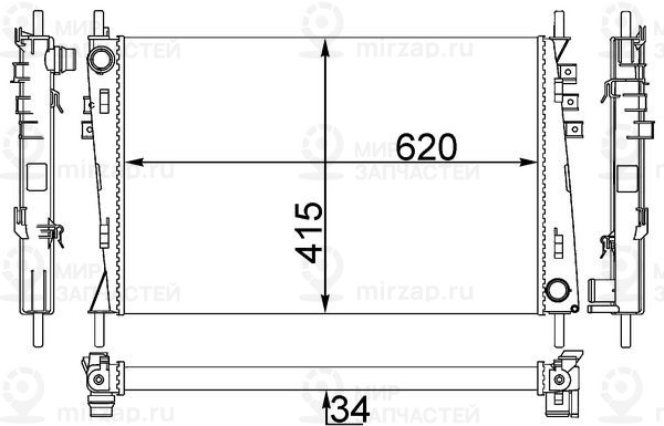 Запчасть MAHLE CR1348000S