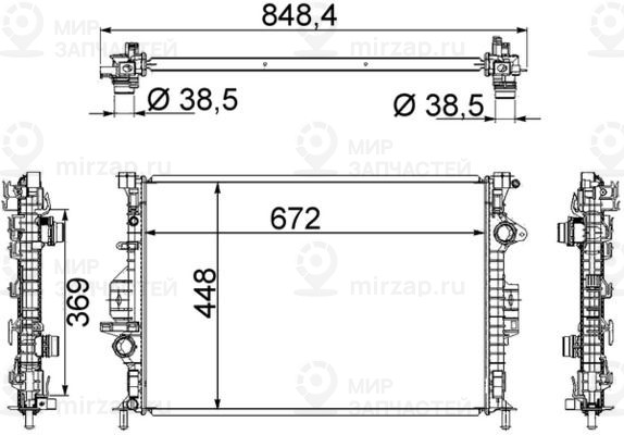 Запчасть MAHLE CR1748000S