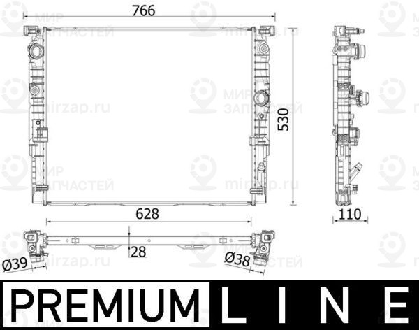 Запчасть MAHLE CR2198000P