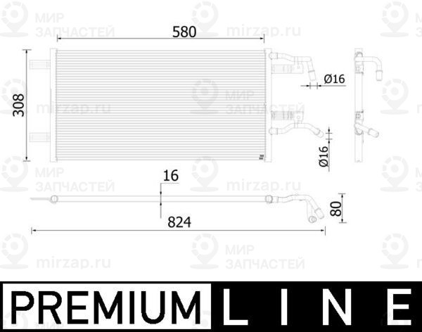 Запчасть MAHLE CR935000P