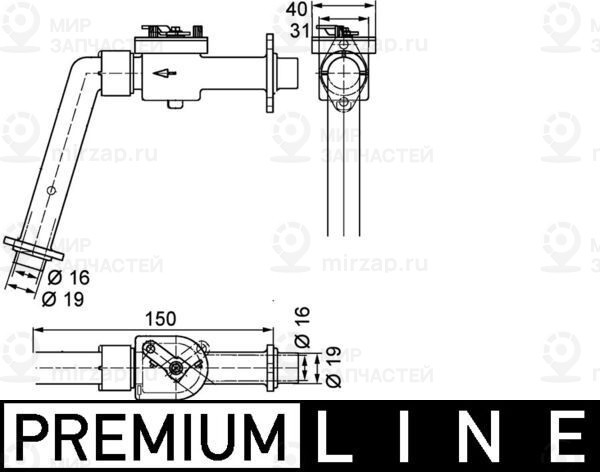 Запчасть MAHLE CV7000P