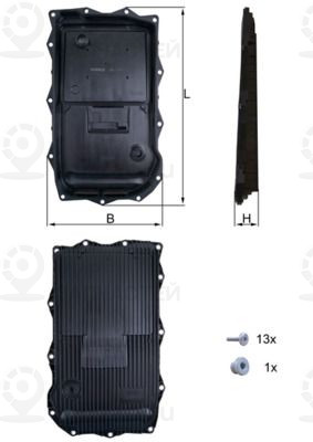 Запчасть MAHLE HX184KIT