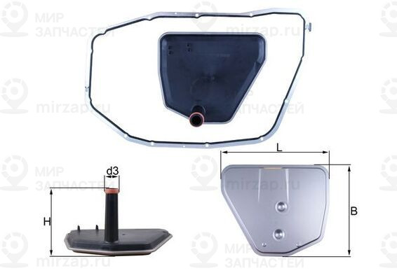 Запчасть MAHLE HX235D1