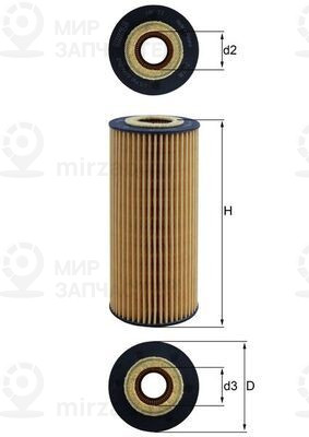 Запчасть MAHLE HX77