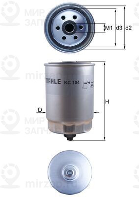 Запчасть MAHLE KC104
