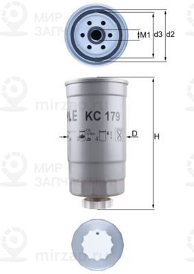 Запчасть MAHLE KC179