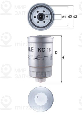 Запчасть MAHLE KC18