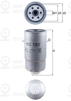 Запчасть MAHLE KC182