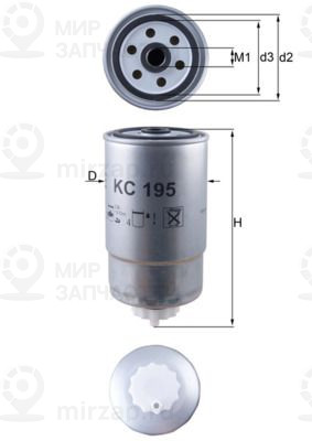 Запчасть MAHLE KC195
