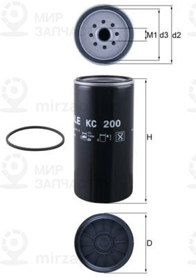 Запчасть MAHLE KC200