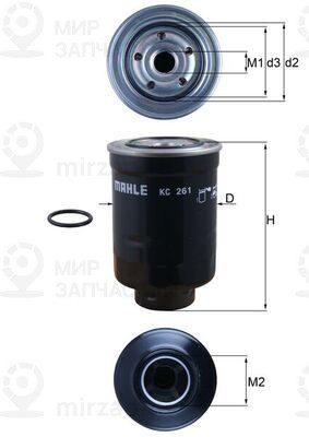 Запчасть MAHLE KC261D