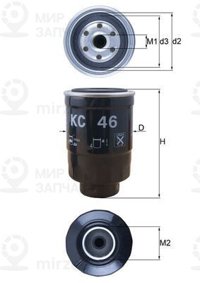 Запчасть MAHLE KC46