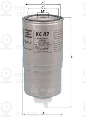 Запчасть MAHLE KC47