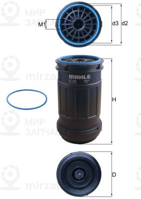 Запчасть MAHLE KC624D