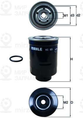 Запчасть MAHLE KC83D