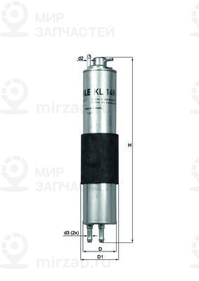 Запчасть MAHLE KL149