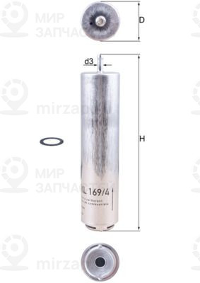 Запчасть MAHLE KL1694D