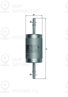 Запчасть MAHLE KL181