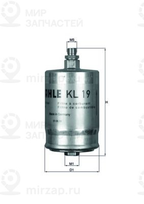 Запчасть MAHLE KL19