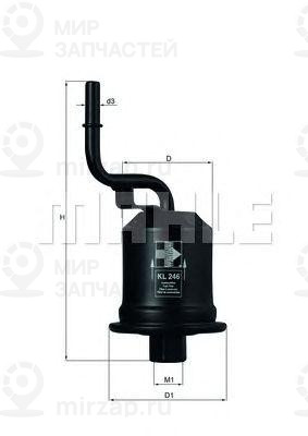 Запчасть MAHLE KL246