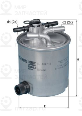 Запчасть MAHLE KL40416