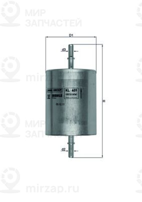 Запчасть MAHLE KL409