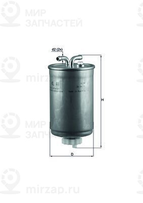Запчасть MAHLE KL41