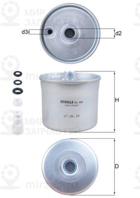 Запчасть MAHLE KL468