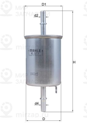Запчасть MAHLE KL573