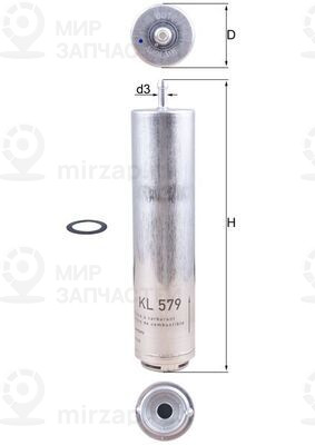 Запчасть MAHLE KL579D