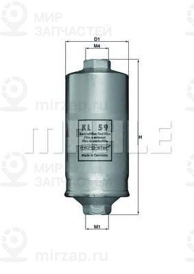 Запчасть MAHLE KL59