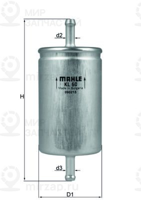 Запчасть MAHLE KL60