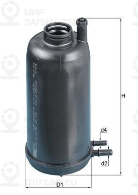 Топливный фильтр MAHLE KL707D