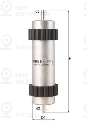 Запчасть MAHLE KL915