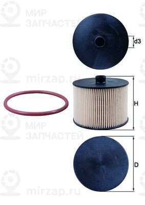 Запчасть MAHLE KX201D