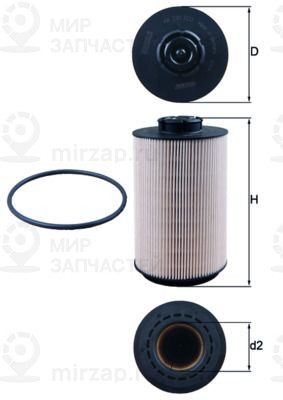 Запчасть MAHLE KX230D