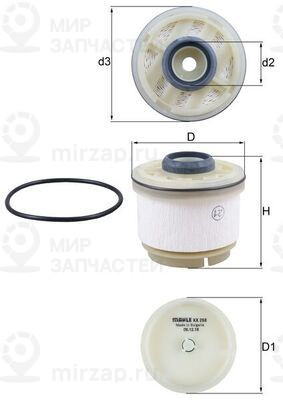 Запчасть MAHLE KX268D