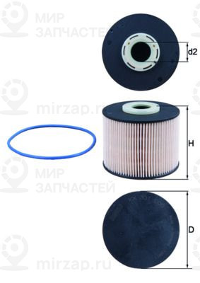 Топливный фильтр MAHLE KX331D