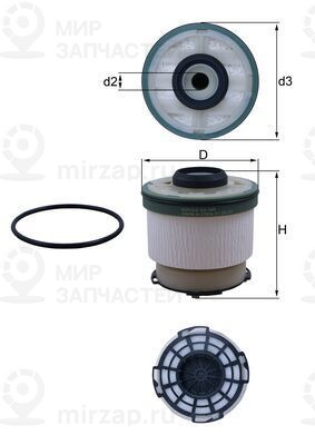 Запчасть MAHLE KX385D