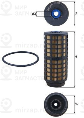 Запчасть MAHLE KX399D