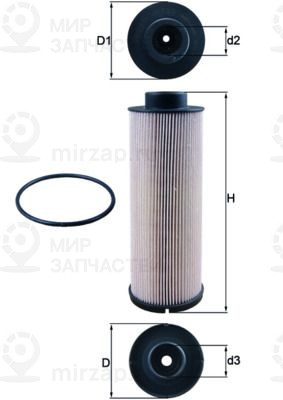 Запчасть MAHLE KX732D