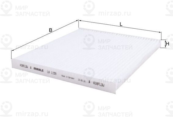 Запчасть MAHLE LA1159