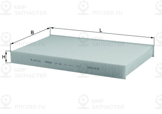 Запчасть MAHLE LA138