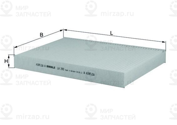 Запчасть MAHLE LA290