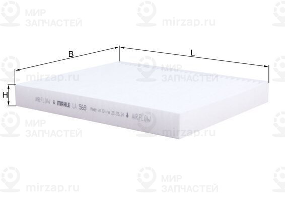 Запчасть MAHLE LA569